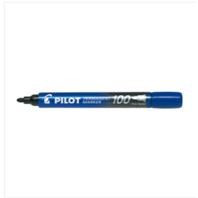 PILOT SCA-100 Permanent Marker Blue