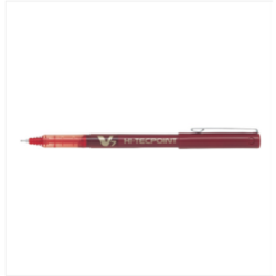 PILOT Hi-Tecpoint V7 Liquid Ink Roller Ball Pen Red