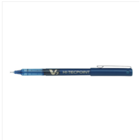 PILOT Hi-Tecpoint V7 Liquid Ink Roller Ball Pen Blue