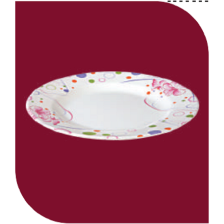 Camellia Meat Plate 6.5" Brand: Italiano