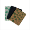 Cannabis Series Black Green & Brown Leaf Notebook 3-Pack