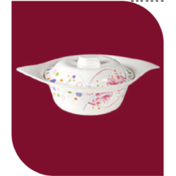 Camellia Flower Soup Bowl with LID Brand: Italiano