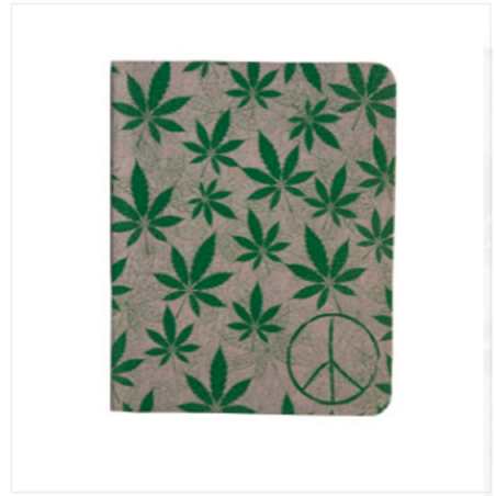 Cannabis Series Green Leaf Notebook