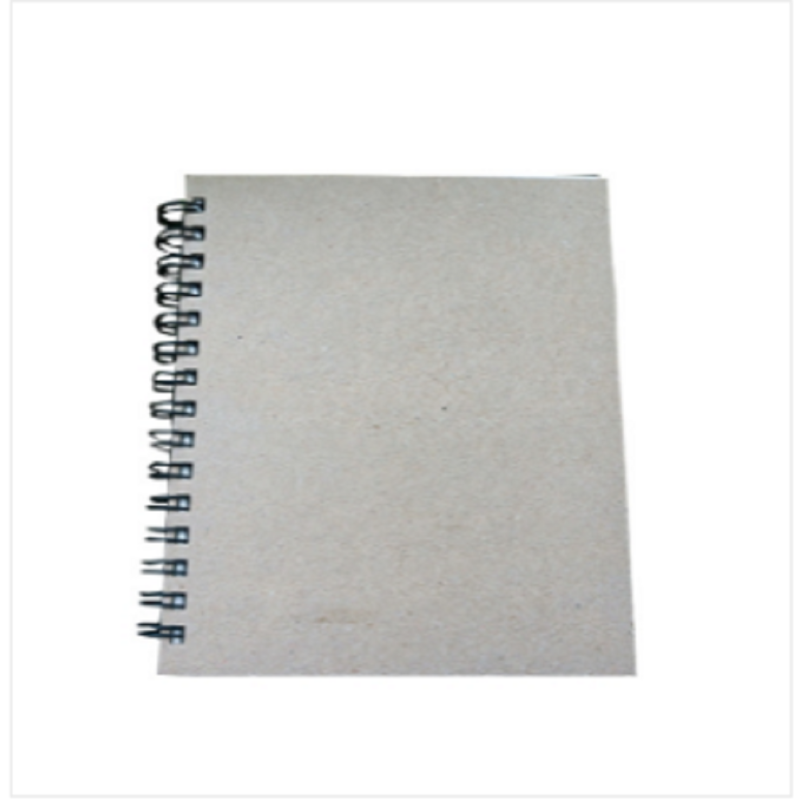 Artist Notebook Black Spiral