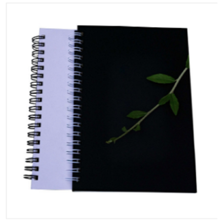 Executive Series Black & White Cover Spiral Notebook 2-Pack