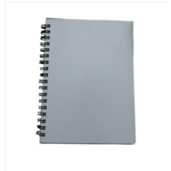 Executive Series White Cover Spiral Notebook