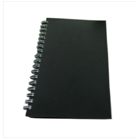 Executive Series Black Spiral Large Notebook