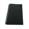 Executive Series Black Spiral Large Notebook