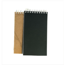 Studio Series Spiral Bound Kraft & Black Notebook 2-Pack
