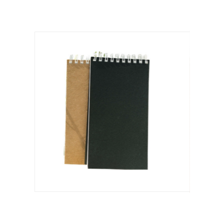 Studio Series Spiral Bound Kraft & Black Notebook 2-Pack