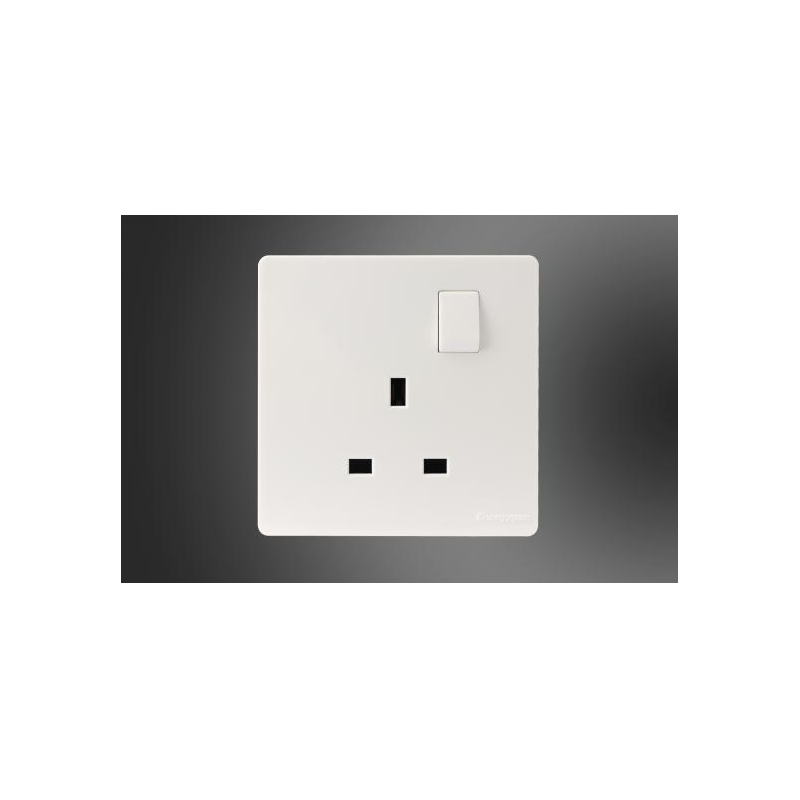 VENICE 13A 3 PIN SOCKET + SWITCH