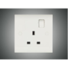 13A 3 PIN SOCKET+ SWITCH-ELEGANT