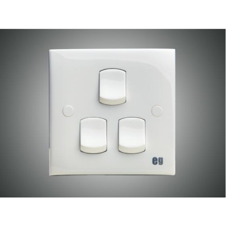 3 Gang 1 Way Switch-EG (E41031)
