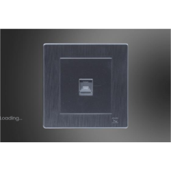 Telephone Socket-Dark Silver (MGS2025/G)
