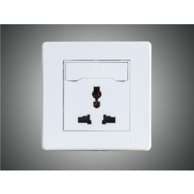 Universal Socket with USB-White (MGS2040/W)